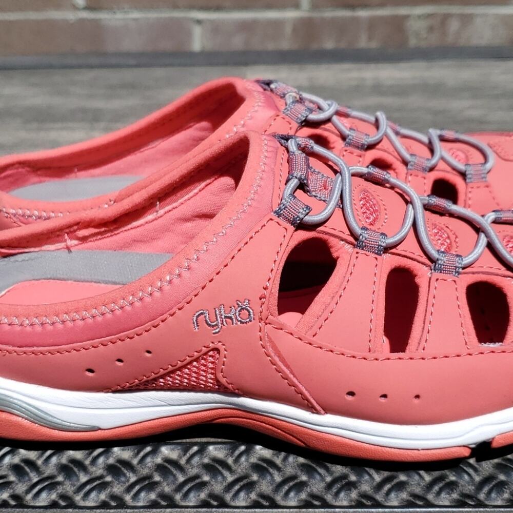 Ryka Slip On Mule Sneakers pink Size 7M - Picture 2 of 5